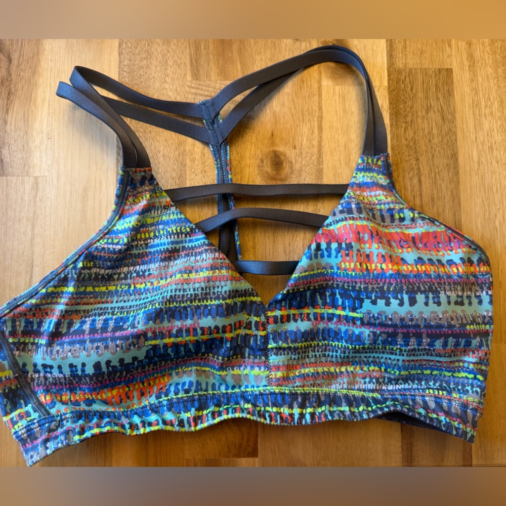 Women’s Strappy Multicolor sports bra- Victoria’s Secret Sport